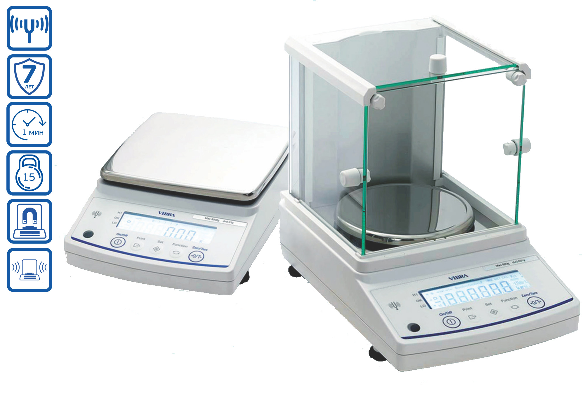 Весы ViBRA AB 12001 CE (0,1; 190х190)