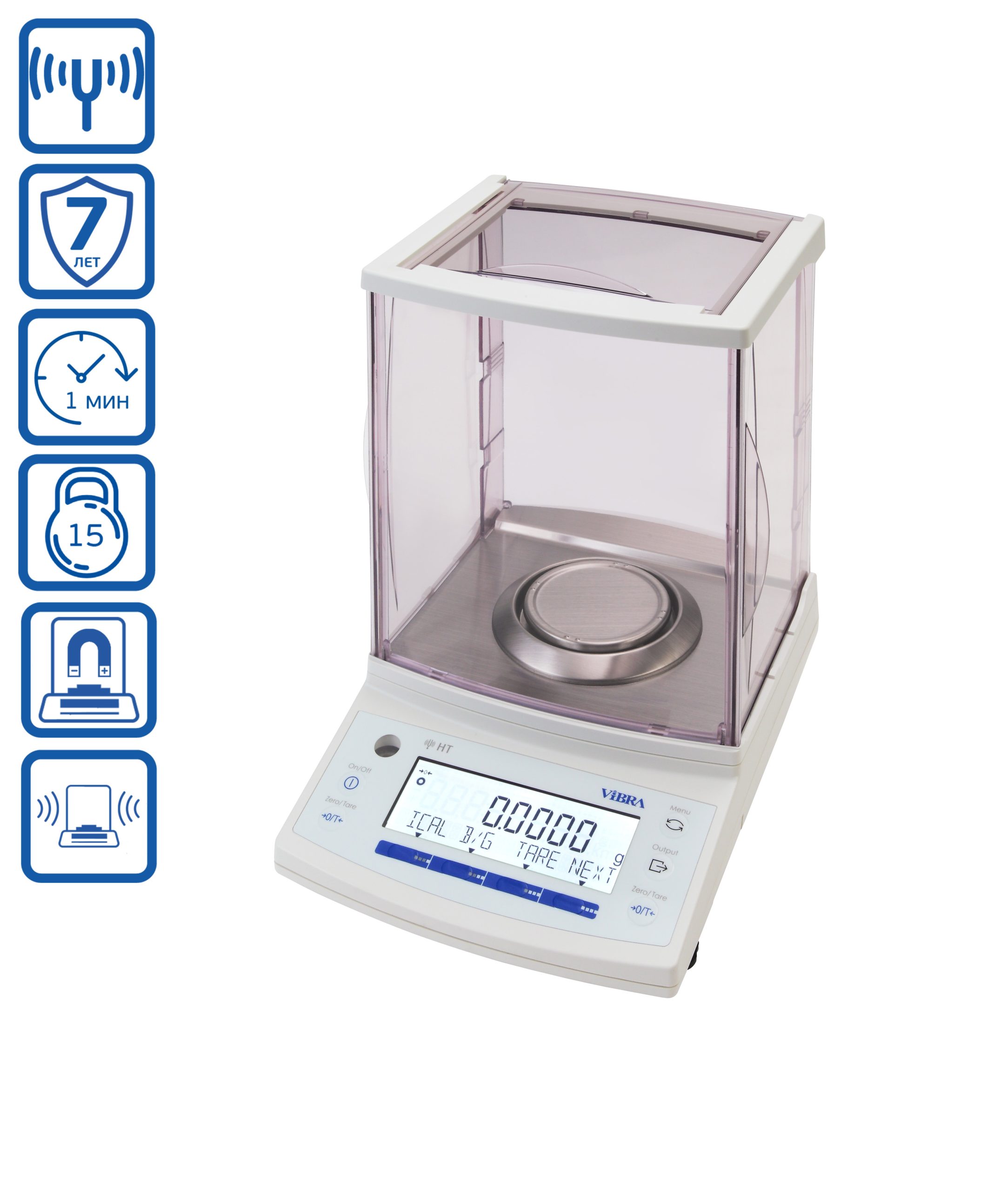 Весы ViBRA HT 224 RCE (0,0001; d 80)