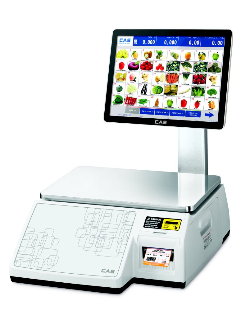 Весы с печатью этикеток Cas CL7000-30S