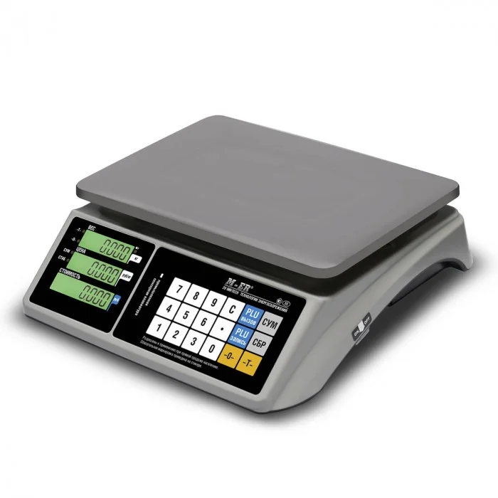 Торговые весы MERTECH M-ER 328 AC-6.1 TOUCH-M LCD