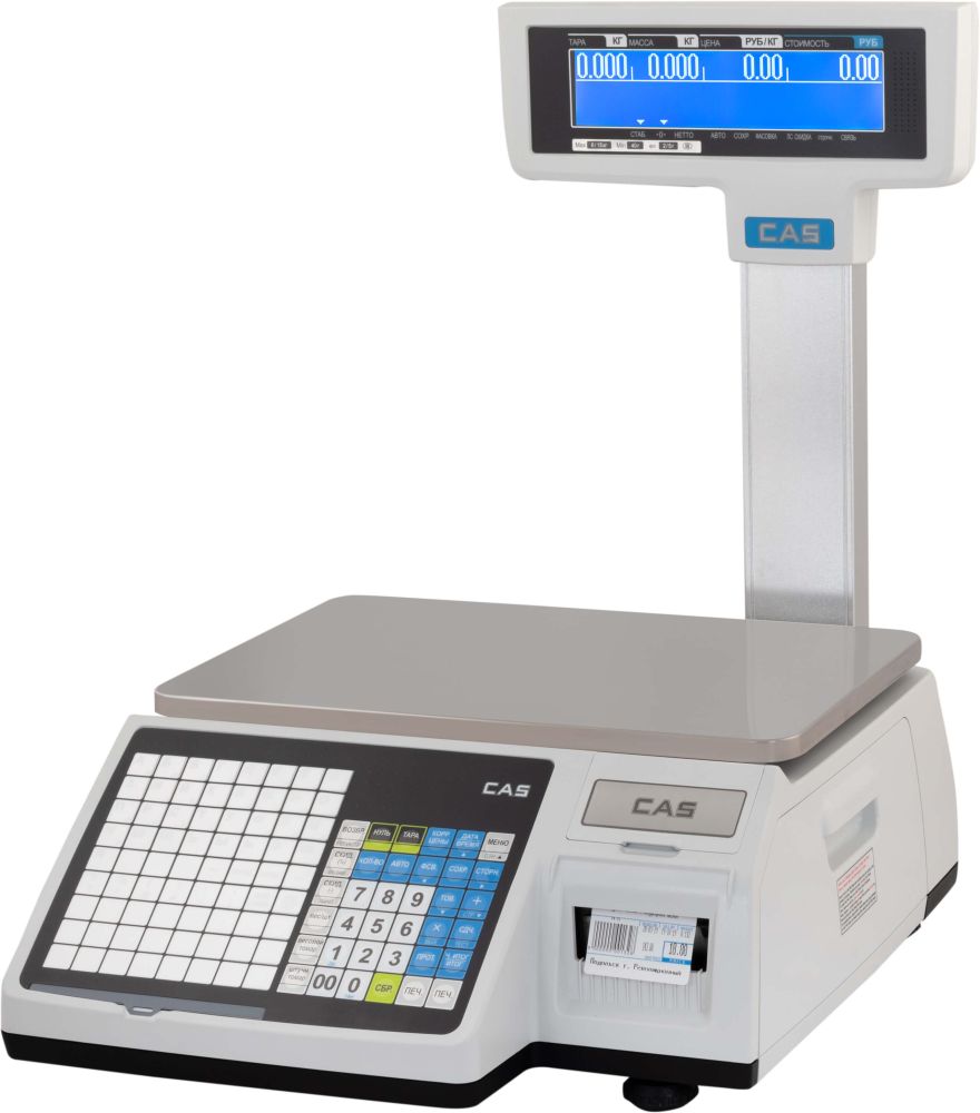 Весы с печатью этикеток Cas CL3000-15P (TCP/IP)