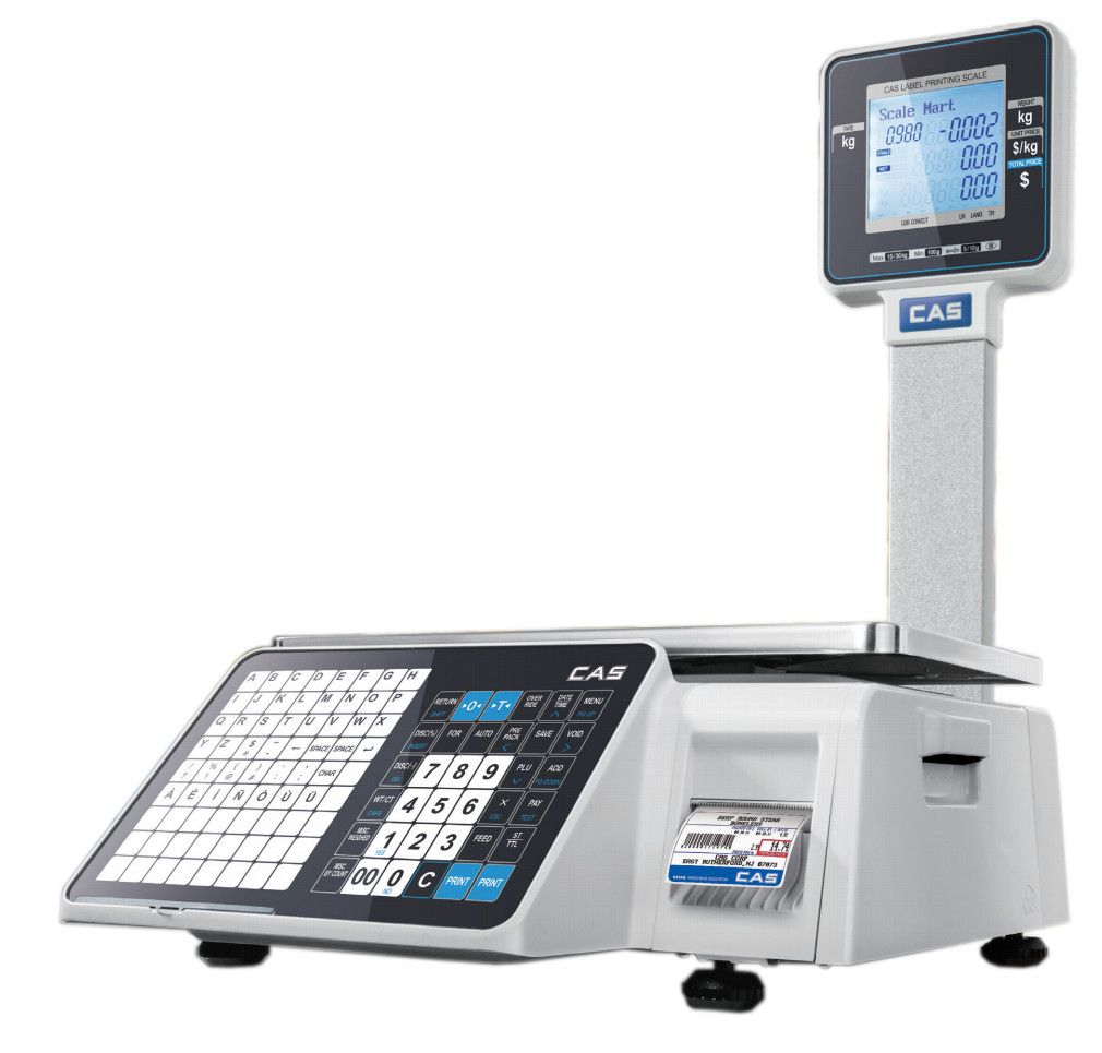Весы с печатью этикеток Cas CL3000J-06P (TCP/IP)