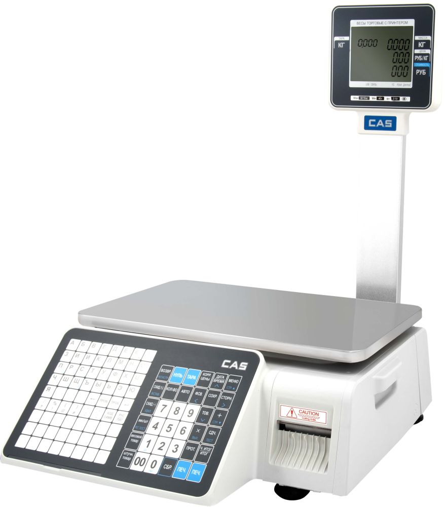 Весы с печатью этикеток Cas CL3000J-06P (TCP/IP)