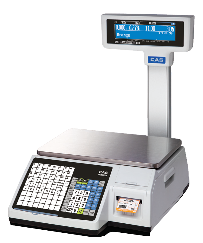 Весы с печатью этикеток Cas CL3000-6P (TCP/IP)